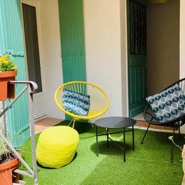 Cosy studio aix en Provence à 1 minutes du cours Mirabeau, отель в Экс-ан-Прованс