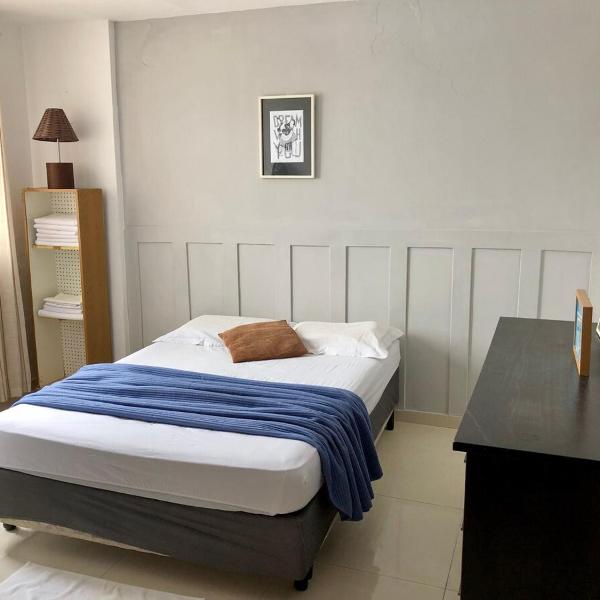 Apartment with balcony and barbecue 300 meters from the beach