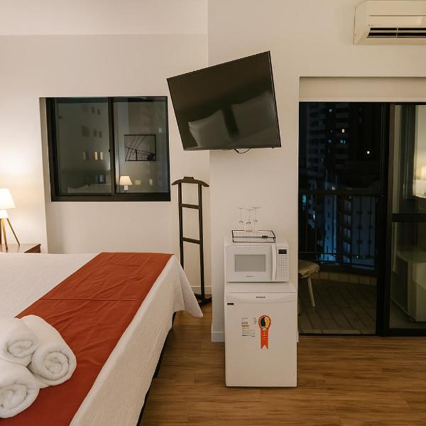 Flat 4 Estrelas Jardim Europa Luxo 1002 - Foto 5