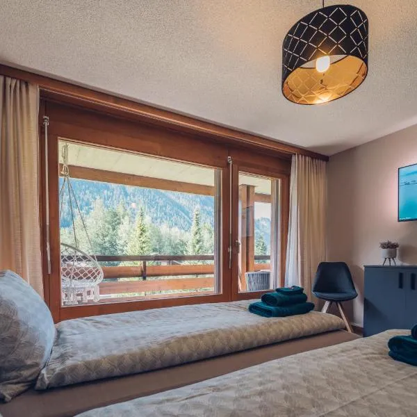 Traumhafte Alpenwohnung mit Bergblick Balkon Wiriehorn, hotel di Diemtigen