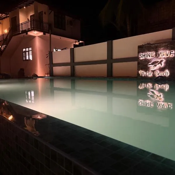Shine Wave Turtle Beach, hotel en Tangalle