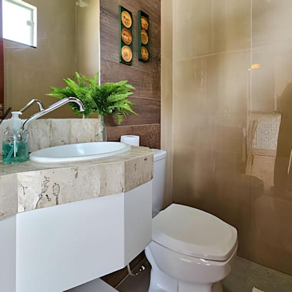 Casa ampla e confortável, piscina e churrasqueira. - Foto 3