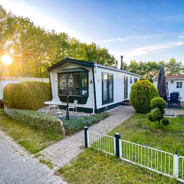'Hunebed Chalet' - De Tien Heugten, hotell sihtkohas Schoonloo
