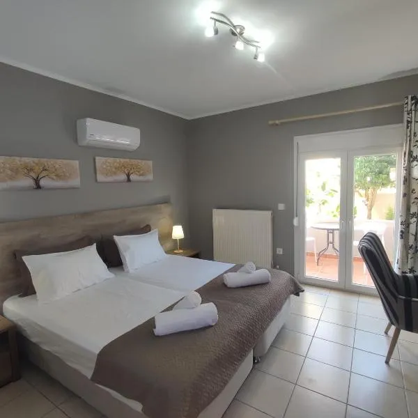 Corfu Sun Ang Executive Two Bedroom Family Garden View Suite, hotel in Alykes Potamou