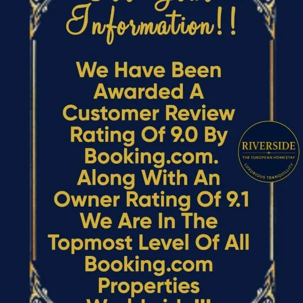 Riverside, The European Homestay 1 and 2! Luxury and Value in Goa's delightful location, ξενοδοχείο σε Agarvado