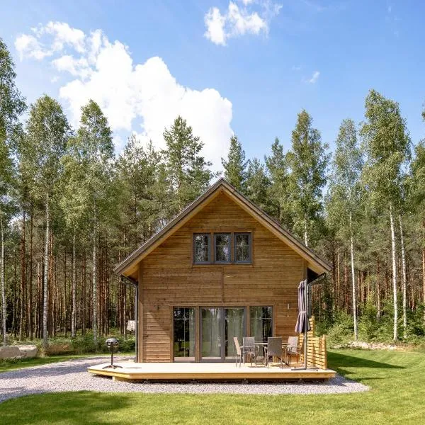 Lakeville lyxigt boende mitt i skogen, hotel in Östra Målajord
