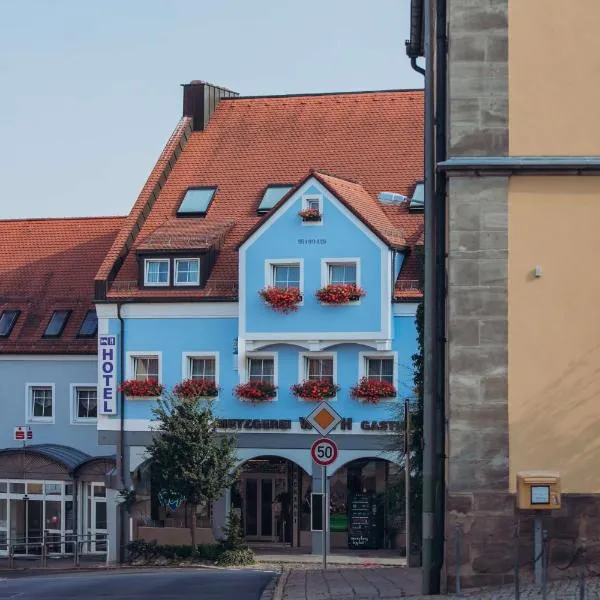 Hotel Weyh, hotel in Pressath