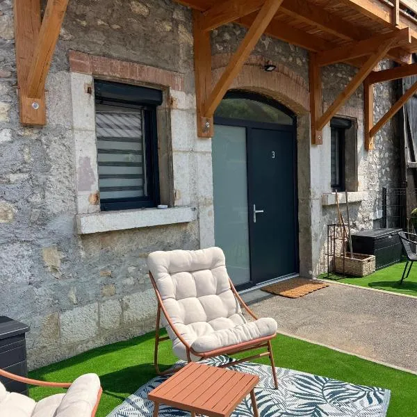 Appart au calme en rez-de-jardin, hotel em La Terrasse
