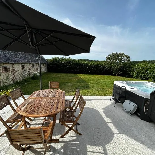 L'Etape Normande & Jacuzzi, hotell i Sainte-Marguerite-des-Loges
