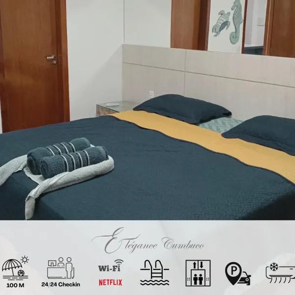 Apartamento Beach place Cumbuco 100metros Praia, ξενοδοχείο σε Caucaia