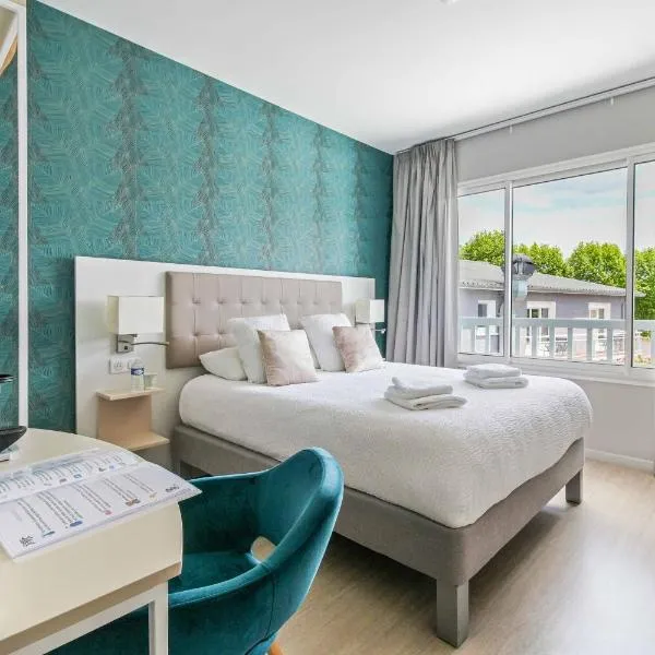 Logis Hôtel l'Amandier, hotel v destinaci Morlaas