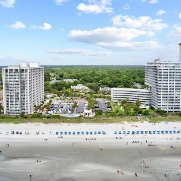 Oceanview Condo with Balcony in Kingston Plantation Resort 2 bed 2 bath, hotel u gradu 'Myrtle Beach'