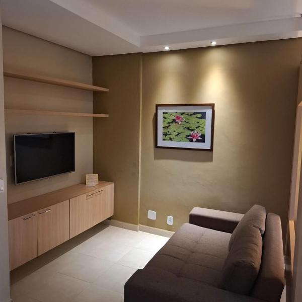 Apartamento Suíte Flat Hot Springs Hotel em Caldas Novas com parque aquático - Foto 4