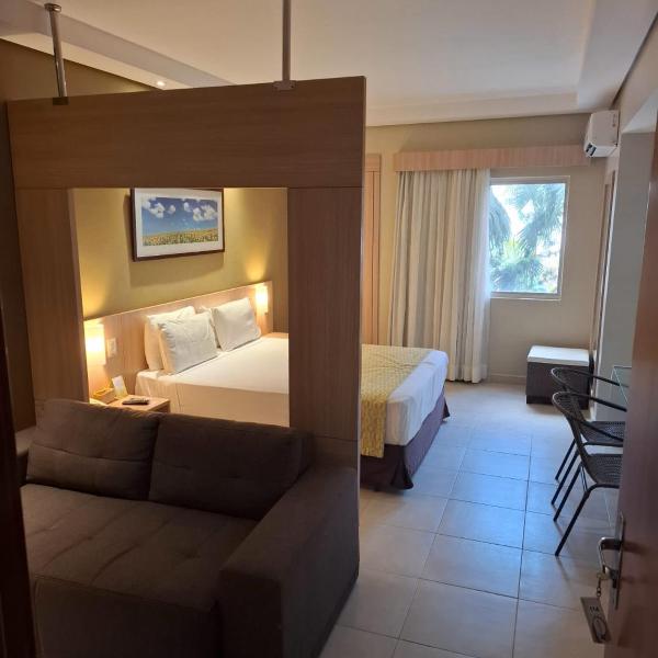 Apartamento Suíte Flat Hot Springs Hotel em Caldas Novas com parque aquático - Foto 5
