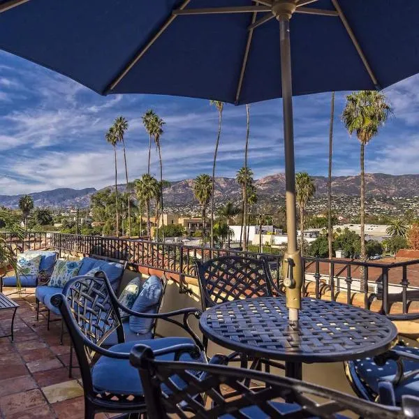 Luxurious Mykonos in Santa Barbara with Outdoor Deck Short Bike Ride to Beach, hotel a Santa Barbara