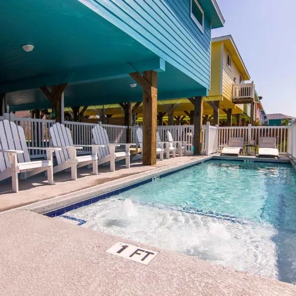 Off da Hook Private Heated Pool - Pet Friendly: Port Aransas şehrinde bir otel