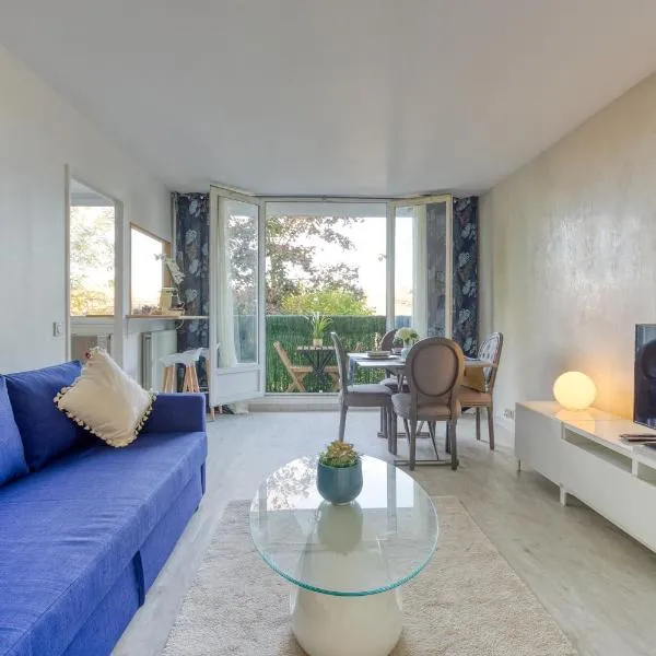 Escale de l'Yvette - 50m2 Cosy, Balcony & Parking, hotel a Longjumeau