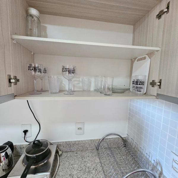 BROOKFIELD TOWERS, JARDIM GOIÁS, DE FRENTE AO FLAMBOYANT SHOPPING, COM ESTACIONAMENTO, WI-FI, COZINHA, ENXOVAL DE CAMA E BANHO COMPLETO, LAVANDERIA, SAUNA, HIDROMASSAGEM, ACADEMIA BLUE FIT NO TÉRREO, LOJA DE CONVENIÊNCIA E RECEPÇÃO 24Hs BY REI DOS FLATS - Foto 3