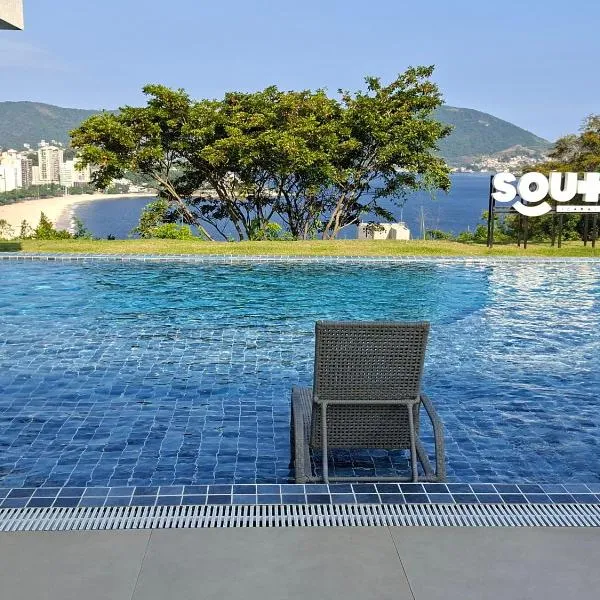 Gold Sunset com vista mar - Icaraí, hotel v destinaci Niterói