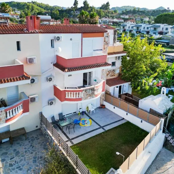 Betty seaside villa, hotel in Pefkochori