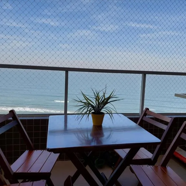 Apartamento Frente para o Mar em Praia Grande - Vista Incrível, hotel in Praia Grande