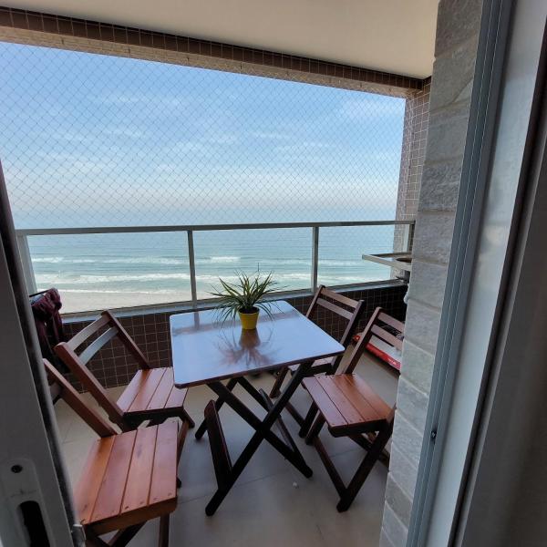 Apartamento Frente para o Mar em Praia Grande - Vista Incrível - Foto 2