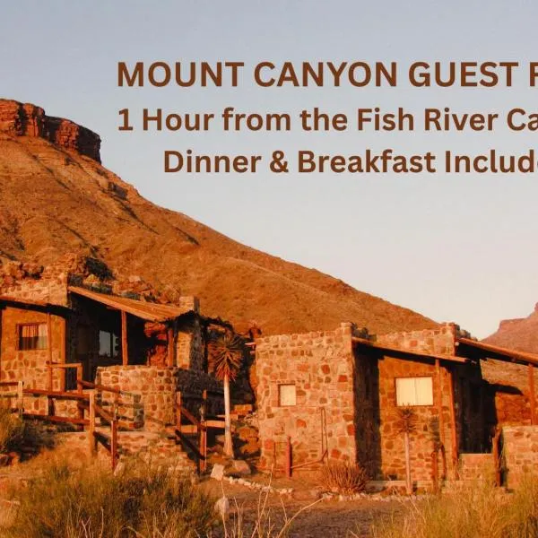 Mount Canyon Guest Farm, hotel in Keetmanshoop