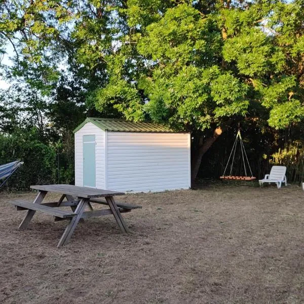 Mobil-home climatisé dans parc résidentiel avec piscine, hotell sihtkohas Saint-Cyr-en-Talmondais