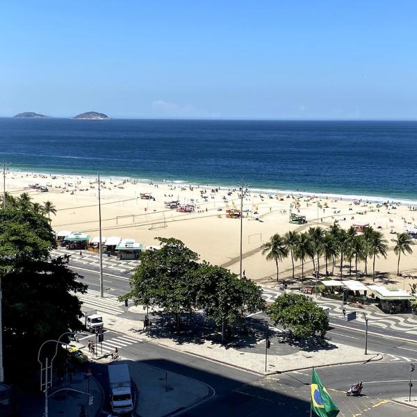 Copacabana Leme Studio - with a beautiful ocean view - 10th Floor - up to 3 guests