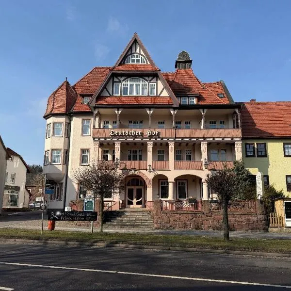 Hotel Deutsche Hof, hotel em Georgenthal