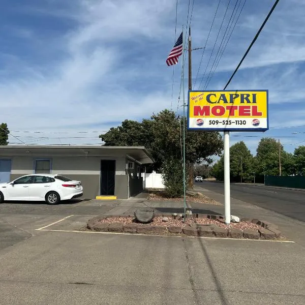 Capri Motel By Belvilla Walla Walla US 12, hotel in Walla Walla
