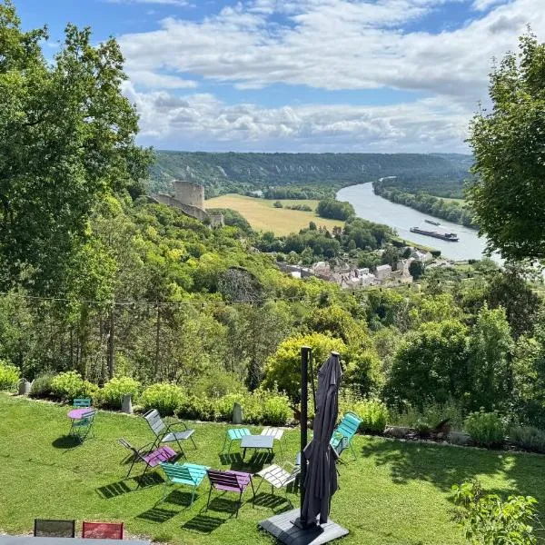 Le Paradis de Lucile, vue de rêve, Giverny 10 minutes, hotel a La Roche-Guyon