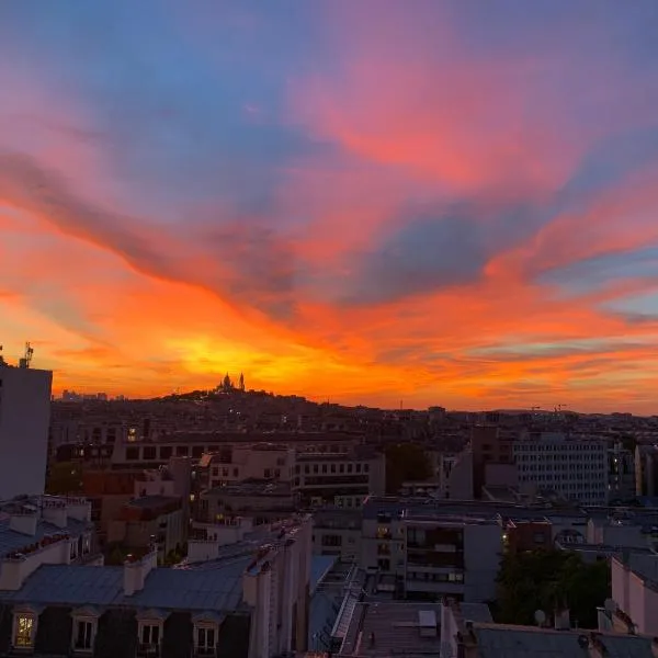Paris, belle vue, balcons, hotel in Paris