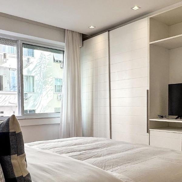 Lindo apartamento - 100 metros da praia de Copacabana - Foto 5