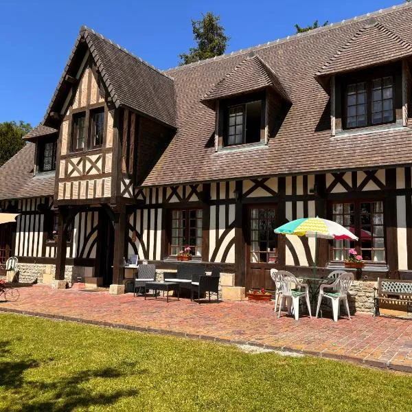 Chambres d'Hôtes la BAKATA près de DEAUVILLE, hotel em Danestal