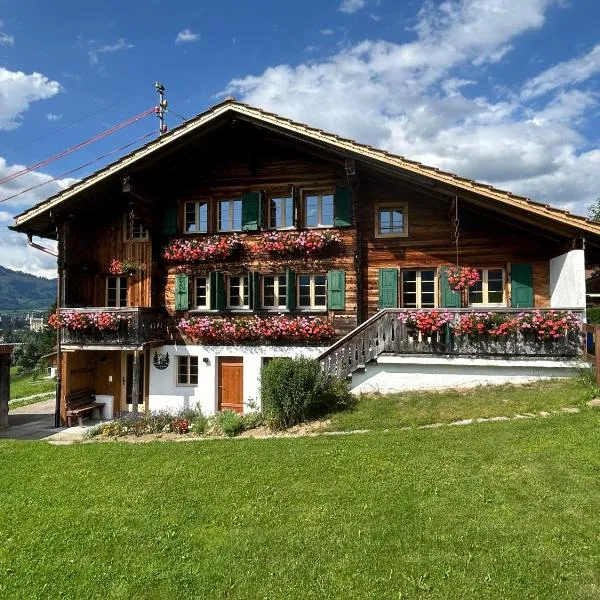 Alpenchalet Haldeli Ferienwohnung, hotel v destinaci Gstaad