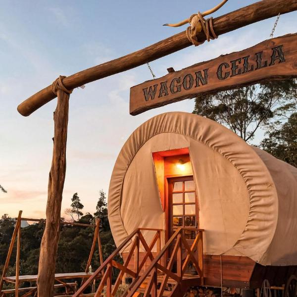 Wagon Cella Faroeste Acima das Nuvens Spa Ofurô Aquec Campos do Jordão