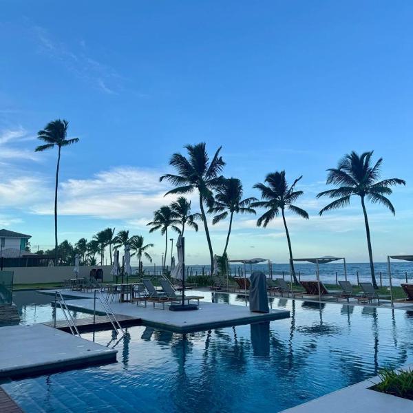 Flat Pé na areia em Muro Alto - Cais Eco Residence - Foto 4