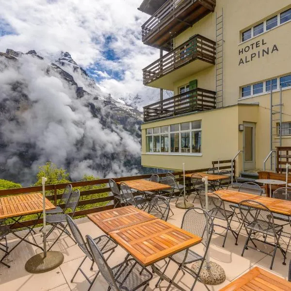 Hotel Alpina, hotel em Mürren