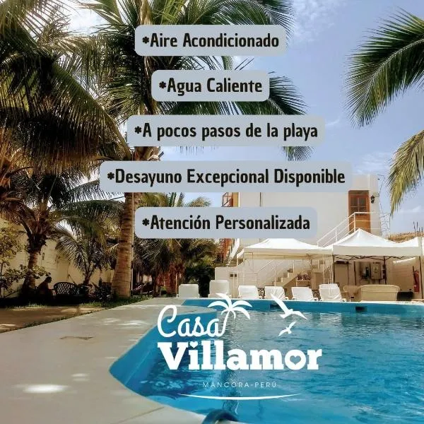 Casa Villamor, hotel in Máncora