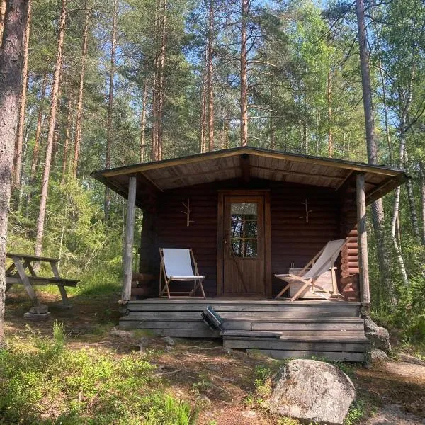 Metsäsydän mökki 3 Vinksinvonksin, hotel 