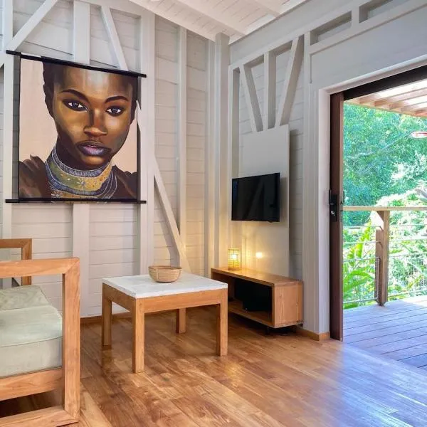 Les Cottages EST et OUEST Coco Cannelle, hotel in Deshaies