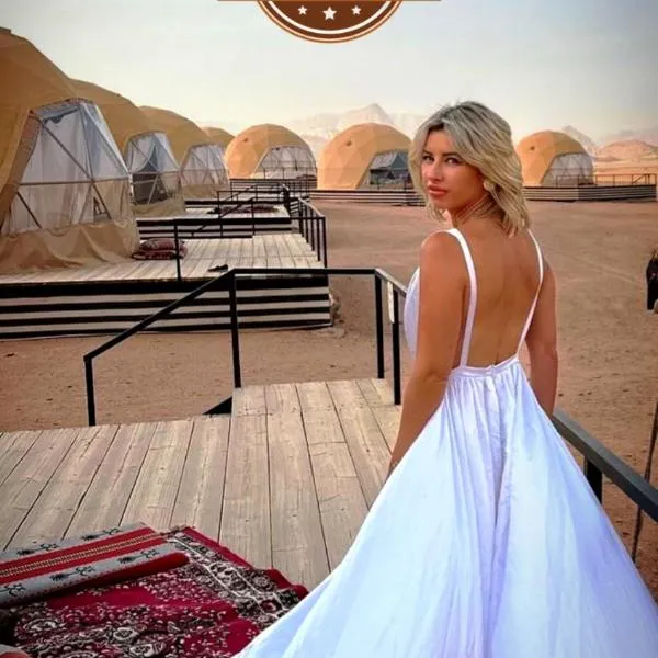 RUM WINGS BUBBLES lUXURY CAMP, hotel v destinaci Wadi Rum