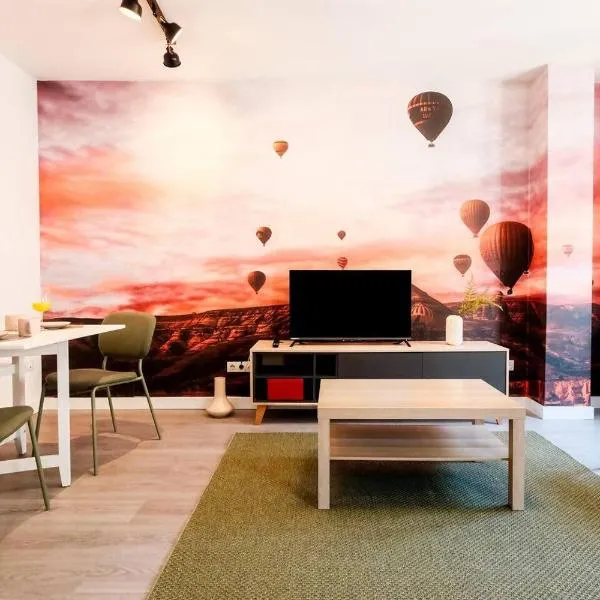 Balloon House Casco Antiguo WiFi 4 Pax Nespresso, hotel in Zaragoza