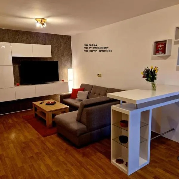 Slnečný byt v blízkosti historického centra Free Parking, hotel in Trenčín