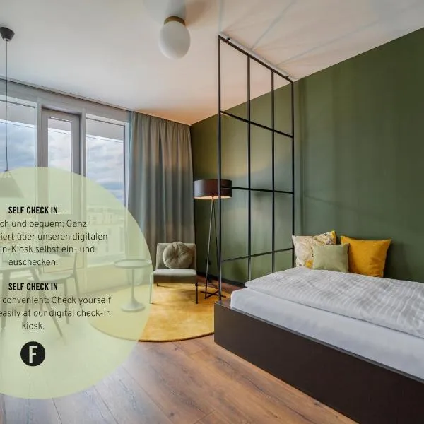 Black F House - Serviced Apartments, hotel di Freiburg im Breisgau
