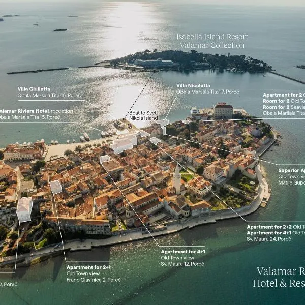 Valamar Riviera Hotel & Residence, hótel í Poreč