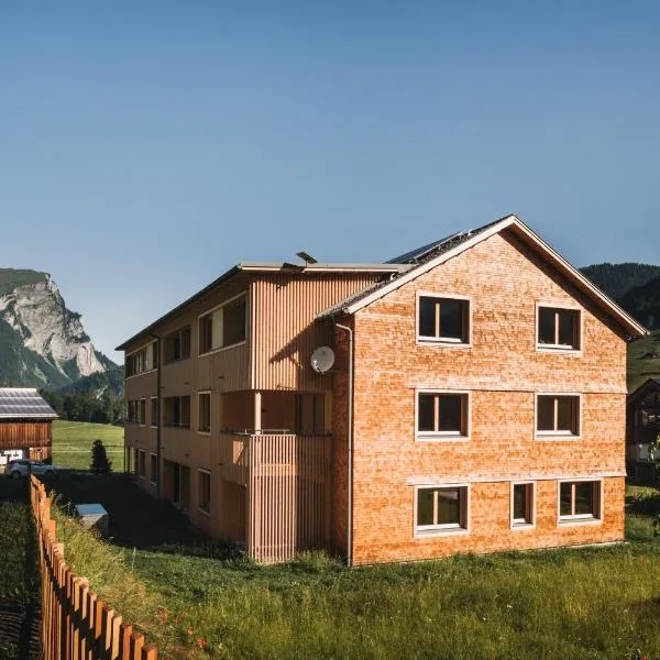 tinnes apartments, viešbutis mieste Schoppernau