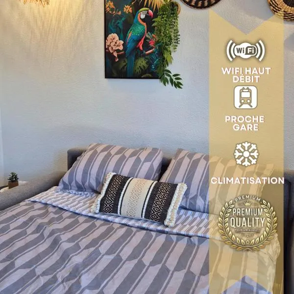 L'Ethnik Proche du centre - Wifi - Moderne, Hotel in Lourdes