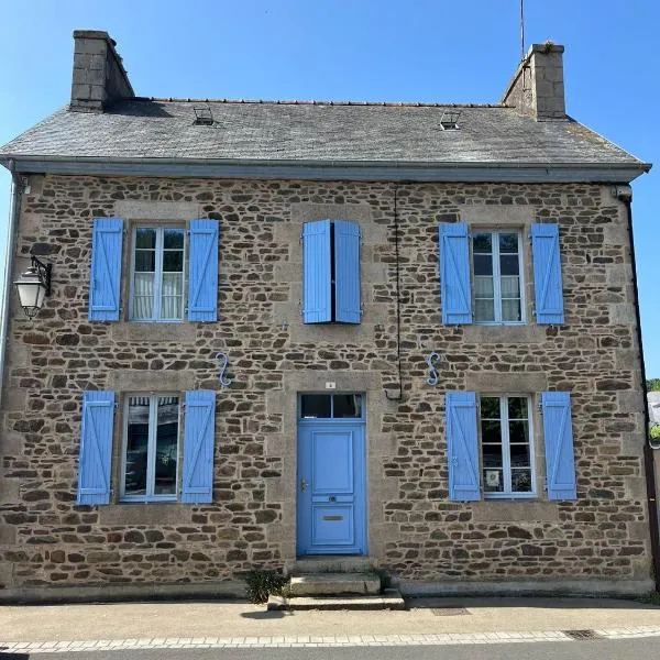 Maison bleue chambres d hôtes, hotel em Pontrieux